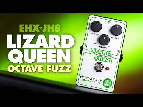 Electro Harmonix x JHS Pedals Lizard Queen Nano Octave Fuzz