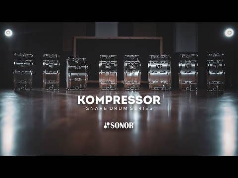 Sonor Kompressor 14x6.5 Steel Snare Drum