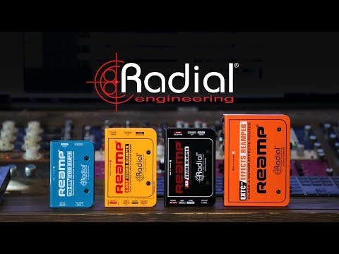 Radial PRO-RMP Passive Re-Amping Device w/Custom Transformer