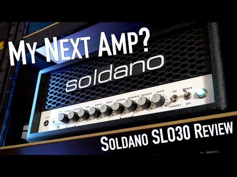 Soldano SLO30 CUSTOM Super Lead Overdrive Amp Head - Purple