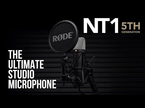 Rode NT1GEN5 NT1 5th Generation Hybrid USB/XLR Microphone - Silver