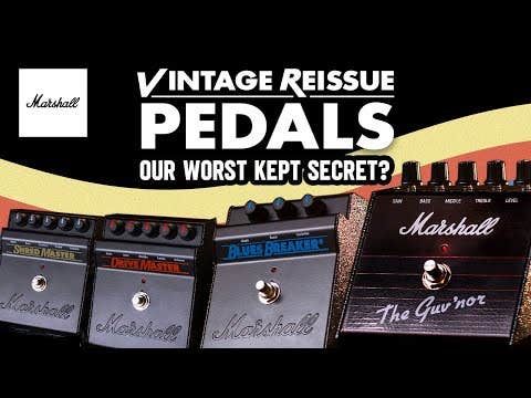 Marshall Drivemaster Distortion Re-Issue Pedal