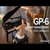 Roland GP6PW Mini Digital Grand Piano w/Bench - Polished White