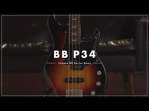 Yamaha BBP34 4-String Bass - Vintage Sunburst