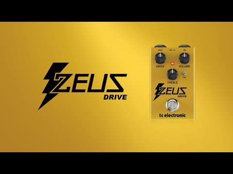 TC Electronic Zeus Drive Overdrive Pedal