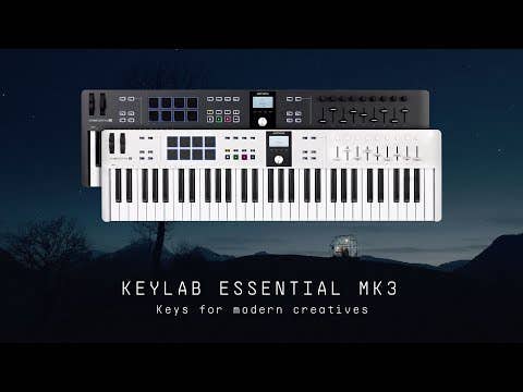 Arturia Keylab Essential 3 61 key controller - Black