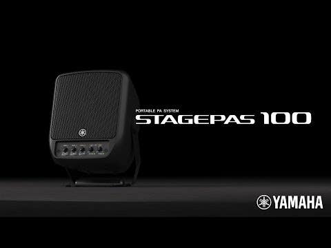 Yamaha STAGEPAS100 BTR Portable PA Speaker w/Lithium-Ion Battery