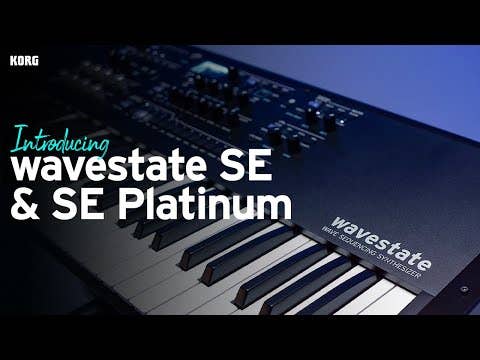 Korg Wavestate SE 61-Key Wave Sequencing Synth w/Case - Black