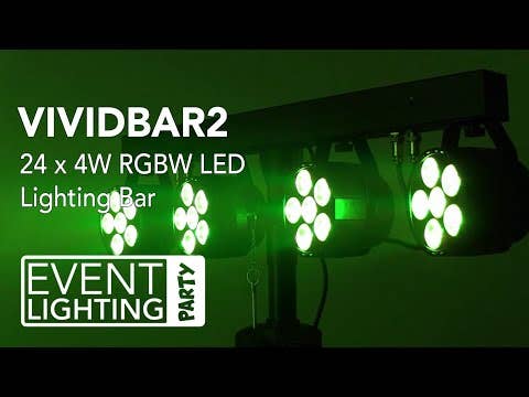 Event Lighting 24 x 4W RGBW LED Lighting Bar