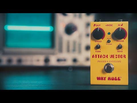 Way Huge SMALLS Attack Vector Phaser / Envelope Filter Pedal