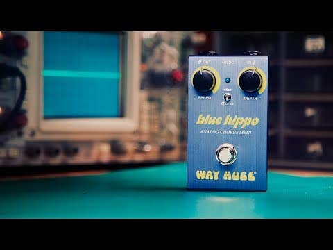 Way Huge SMALLS Blue Hippo Analog Chorus Pedal