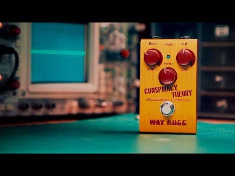 Way Huge SMALLS Conspiracy Theory Overdrive Pedal