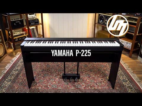 Yamaha P-225B Digital Piano - Black
