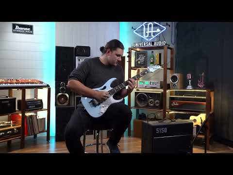 Ibanez PIA3761C BLP Steve Vai Signature Model Electric Guitar w/Case - Blue Powder