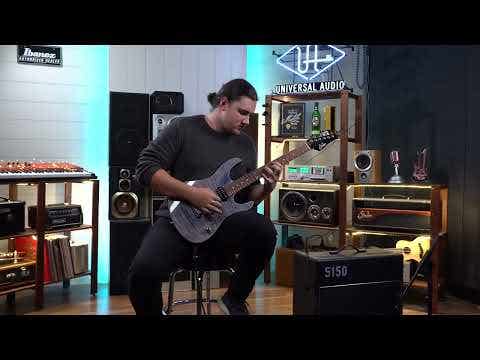 Suhr Modern Plus HSH w/Deluxe Gigbag - Trans Blue Denim/Slate PF