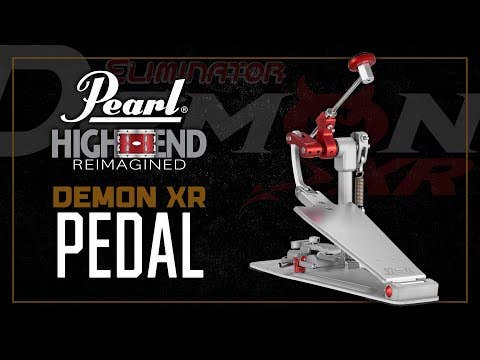 Pearl P-3502D Demon Drive XR Machined Double Kick Pedal w/Case