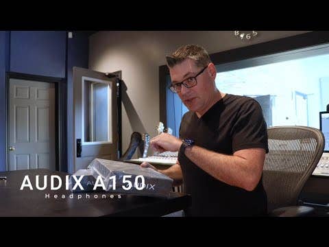Audix ADX-A150 Studio Reference Headphones w/ Case & 1.8m Cable