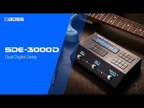 Boss SDE-3000D Dual Digital Delay Pedal