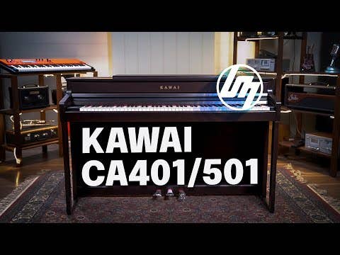 Kawai CA401 R Concert Artist Digital Piano w/Matching Bench - Rosewood