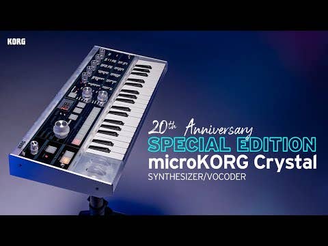 Korg microKORG Portable Synthesizer - Crystal Edition (Limited)