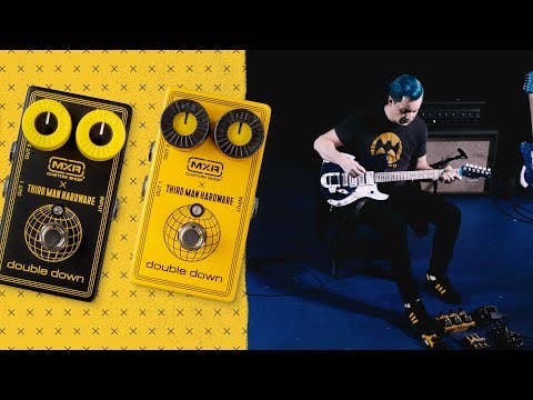 MXR x Third Man Hardware Double Down Boost Pedal