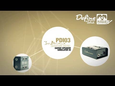 Palmer PDI 03 JB - Joe Bonamassa Signature Model Guitar Speaker Simulator DI