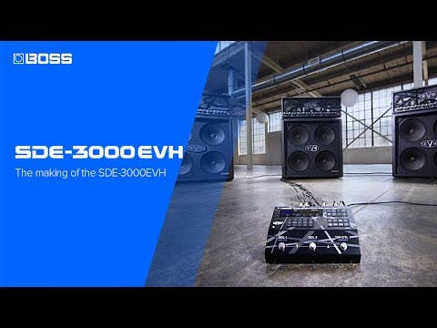 Boss SDE-3000EVH Dual Digital Delay Pedal - EVH Edition