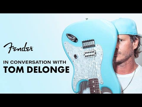 Fender Limited Edition Tom Delonge Stratocaster - Rosewood Fingerboard - Black
