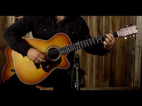 Maton EBG808 Nashville Acoustic Electric Guitar - Vintage Amber Satin
