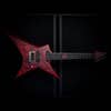 Solar X1.6Canibalismo+ Electric Guitar w/Case - Blood Red Splatter