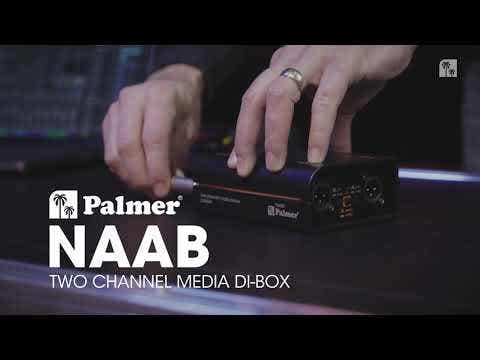 Palmer RIVER Naab - Passive 2-Channel Media DI-Box