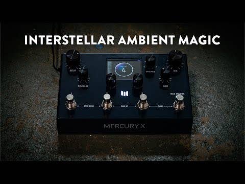 Meris MercuryX Modular Reverb System Pedal