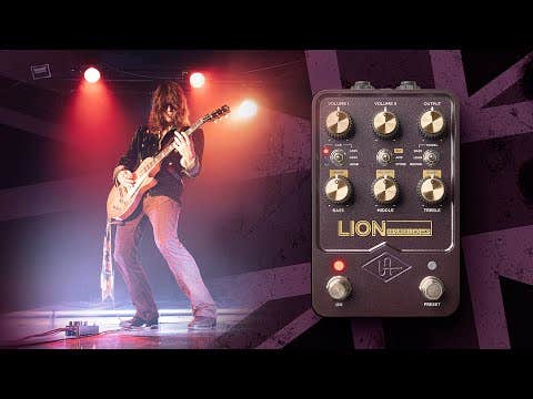 Universal Audio UAFX Lion 68 Super Lead Amp Emulator Pedal