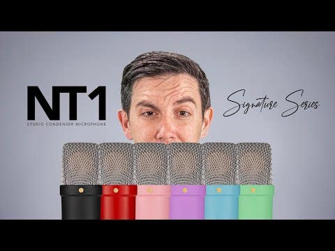 Rode NT1 Signature Series Condenser Microphone - Black