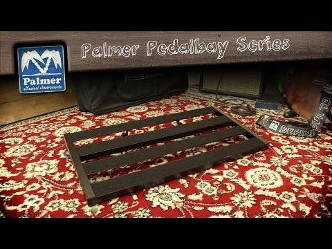 Palmer PEDALBAY 60 L - Lightweight Variable Pedalboard w/Protective Softcase - 60 cm
