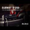 Mesa Boogie Subway D-350 Class D Bass Amp Head