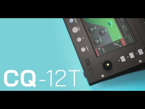 Allen and Heath CQ12T 12ch Digital Mixer w/BT + Touchscreen + FREE CASE*