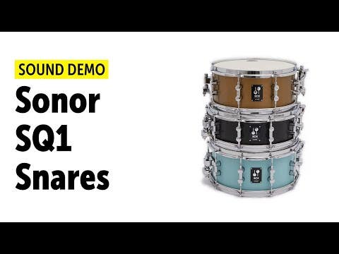 Sonor SQ1 14x6.5 Snare Drum - Satin Copper Brown
