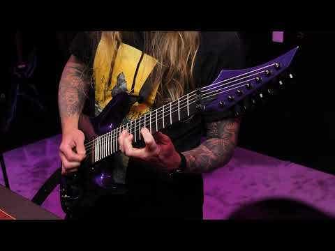Solar A1.7FRPM Sustainiac+ 7-String Electric Guitar - Purple Metallic Gloss