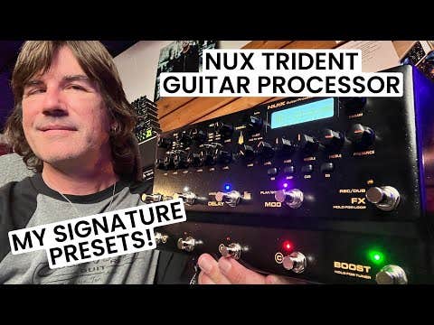 NU-X NME-5 Trident Guitar Effects Processor