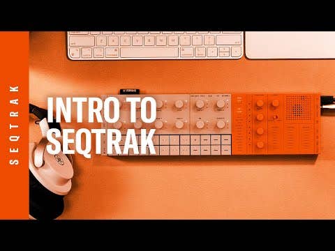 Yamaha SEQTRAK Portable Synth / Music Production Studio - Black