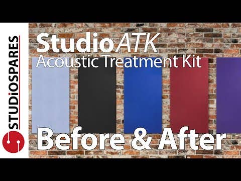 Imperative Audio Studio Panels - 4 Pack -  Grey 1200 x 600 x 25mm