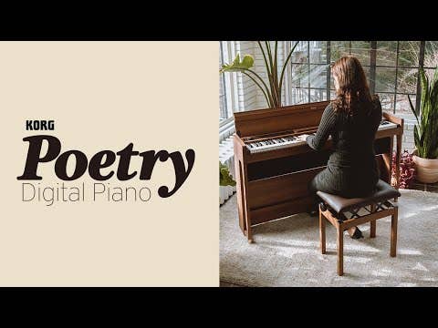 Korg POETRY 88-Note Hammer Action Digital Piano