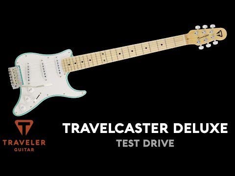 Traveler Guitar Travelcaster Deluxe - Surf Green