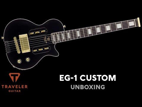 Traveler Guitar EG-1 Custom - Gloss Black
