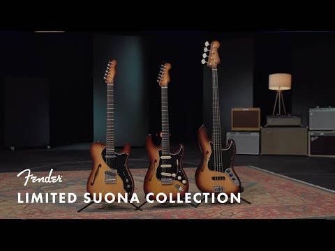 Fender Limited Edition Suona Stratocaster Thinline - Ebony Fingerboard - Violin Burst