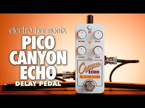 Electro Harmonix PICO Canyon Echo Pedal