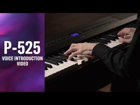 Yamaha P525WH Premium Portable Piano - White