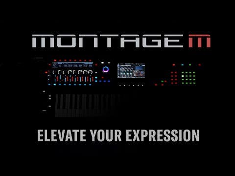 Yamaha Montage M7 76 Key Synthesizer Workstation