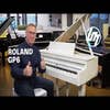 Roland GP6PW Mini Digital Grand Piano w/Bench - Polished White